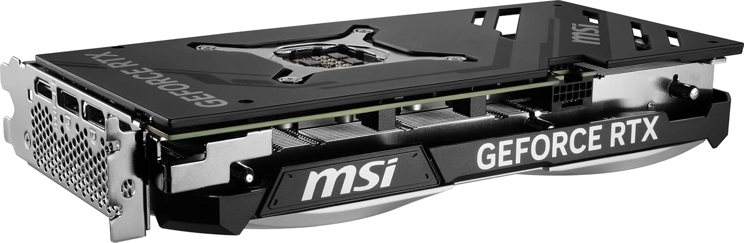 MSI Gaming RTX 4070 Super 12G Ventus 2X OC Graphics Card (NVIDIA RTX 4070 Super, 192-Bit, Boost Clock: 2520 MHz, 12GB GDRR6X 21 Gbps, HDMI/DP