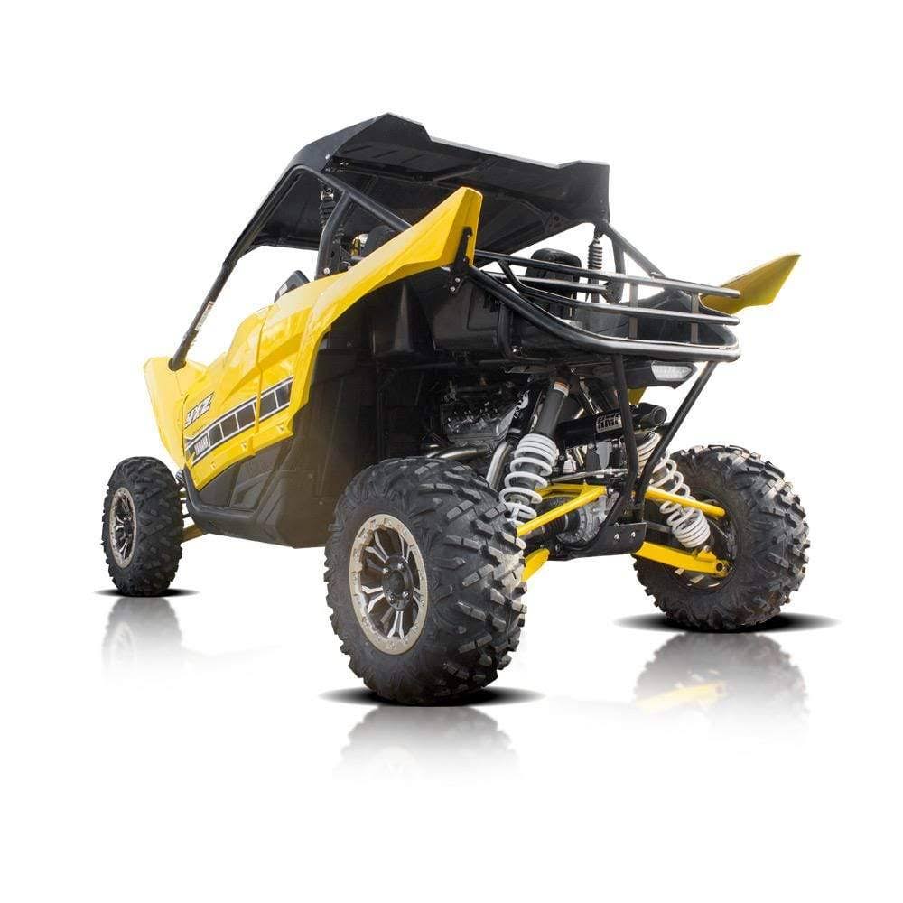 HMF Racing Orange Performance Black Out Slip on Exhaust for Yamaha YXZ 1000R 16-19 End Cap- Euro-Black