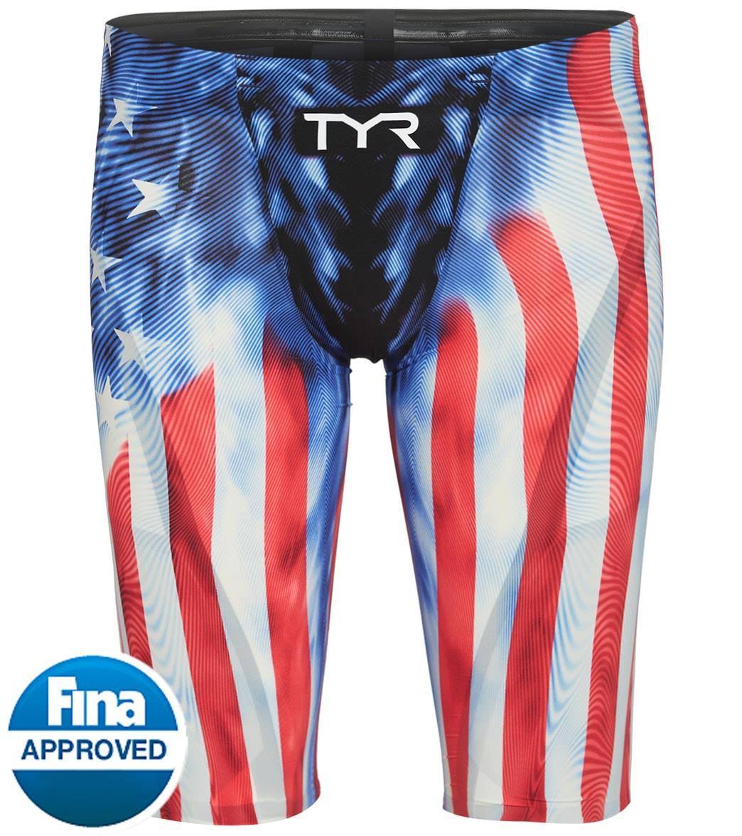 TYR Men&s Venzo Genesis USA Jammer Tech Suit USA 34
