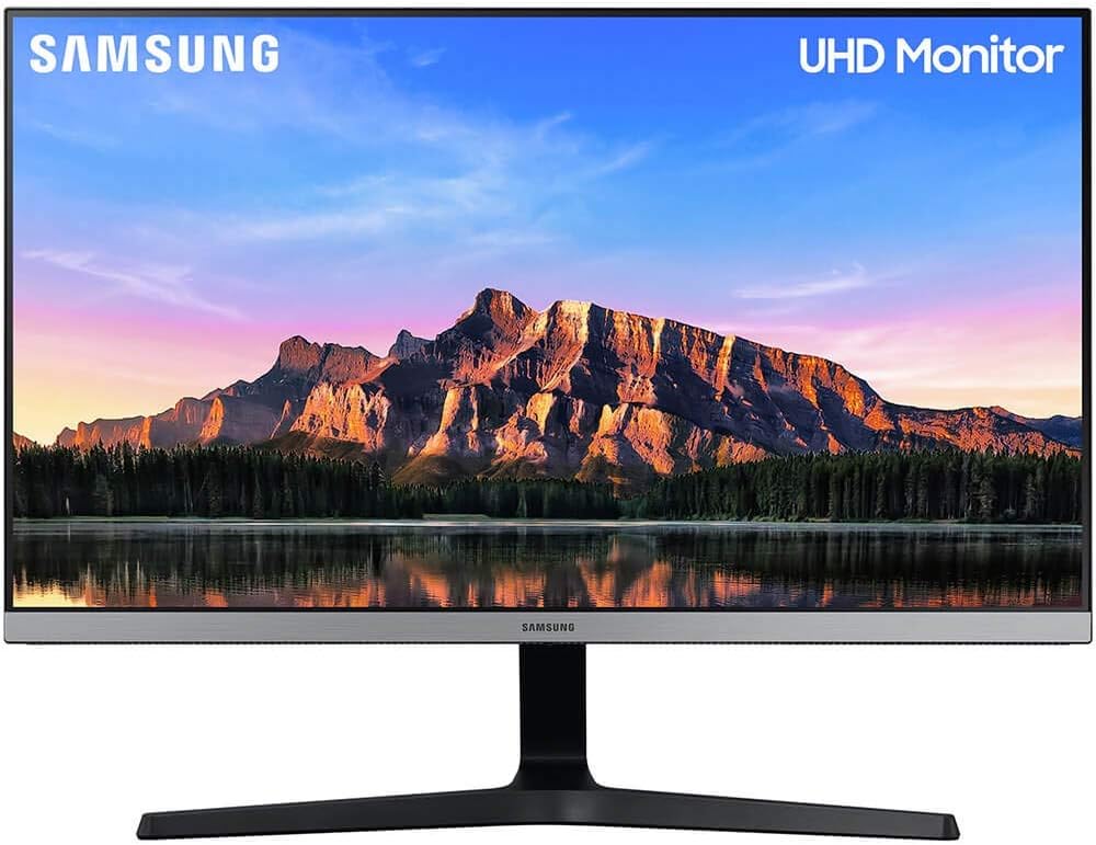SAMSUNG U28R550UQNX / LU28R550UQNXZA / LU28R550UQNXZA 28 4K UHD Monitor with AMD Free Sync (Renewed)