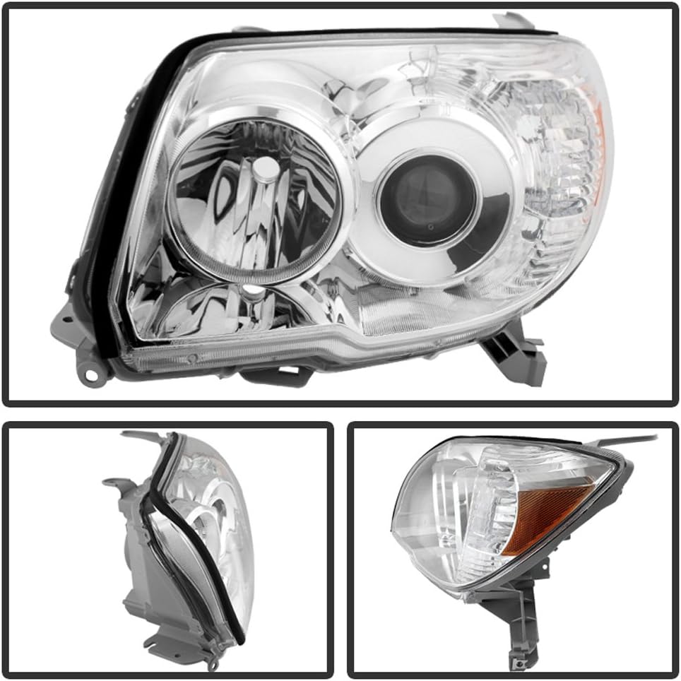 ACANII - For 2006-2009 Toyota 4Runner 4 Runner Projector Headlights lamp Driver + Passenger Side 06-09