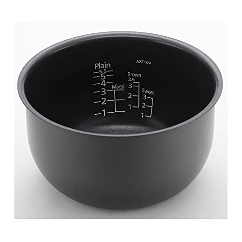 Tiger Micom Rice Cooker with Food Steamer & Slow Cooker, Stainless Steel Black