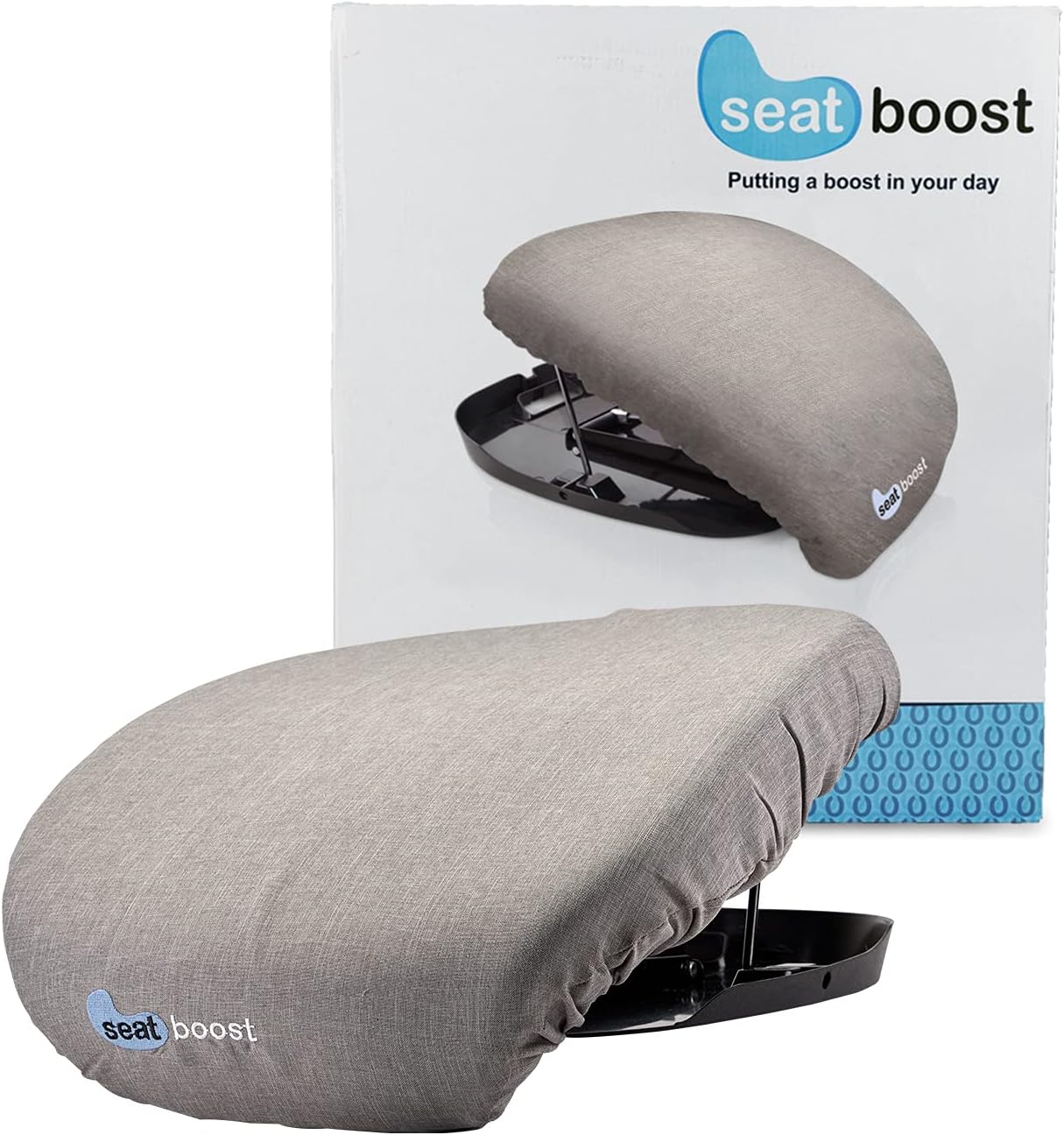 Stand Assist Aid for Elderly - Lifting Cushion by Seat Boost - Portable Alternative to Lift Chairs - Handicap Mobility Help for 70% Lift Support