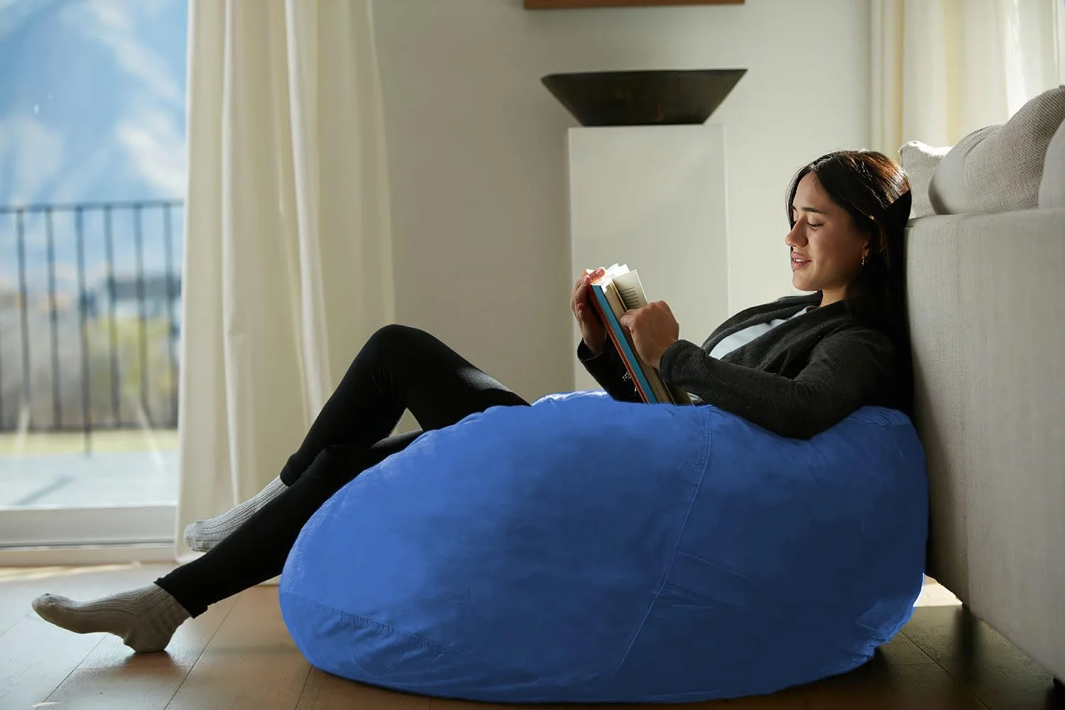 Sofa Sack - Plush, Ultra Soft Bean Bag Chair - Memory Foam Bean Bag Chair with Microsuede Cover
