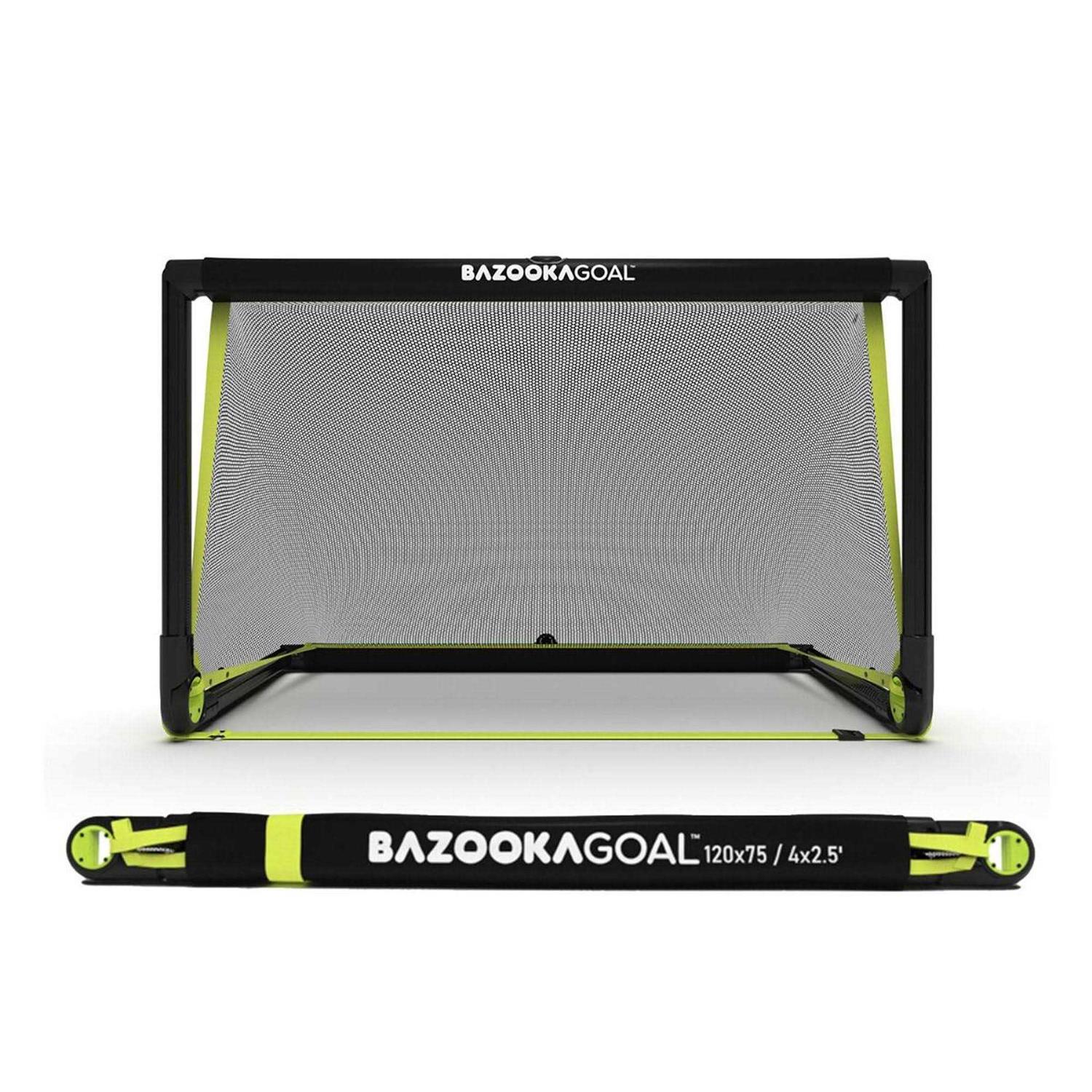 Bazookagoal Original Solid Frame Pop Up Goal Folding Mini Soccer Goal for Kids and Adults - Sports Supplies Online Store