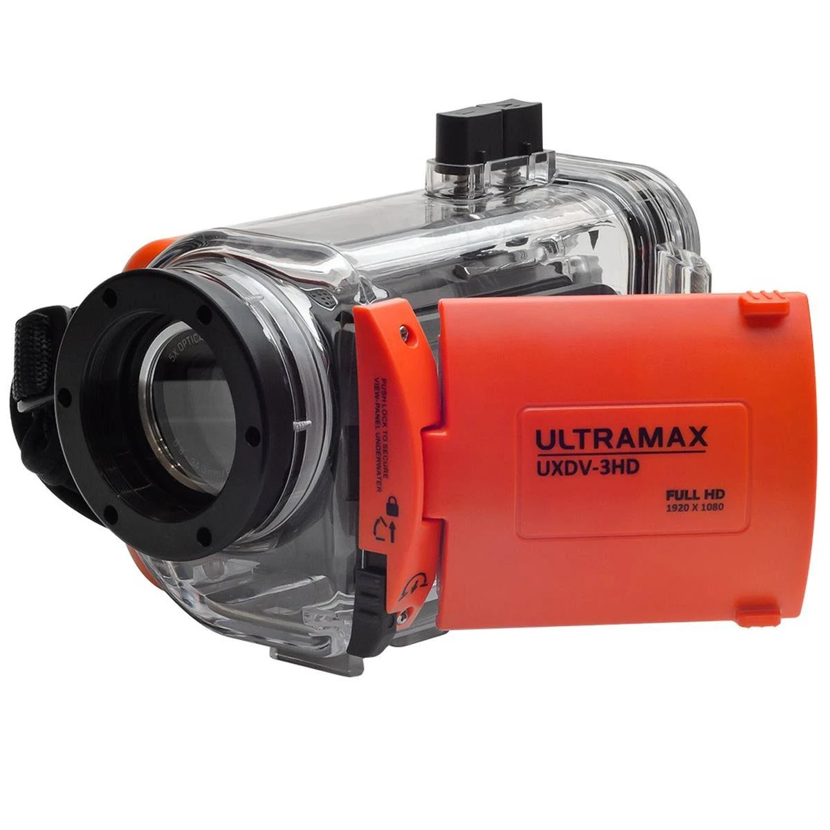 ULTRAMAX UXDV-3-DIVE HD 1080p Digital Video Camera and Underwater Housing Package