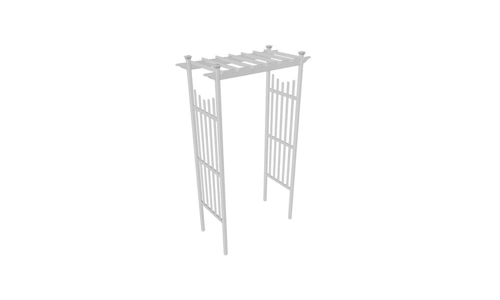 New England Arbors Cardiff Vinyl Arbor