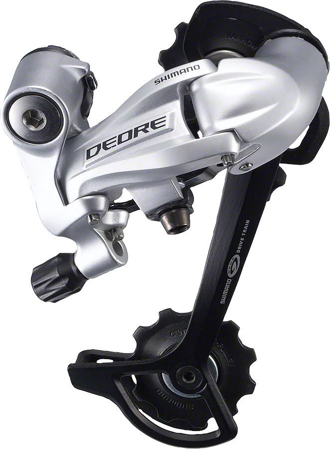 Shimano Deore M591 SGS Long Cage 9-Speed Rear Derailleur, Silver
