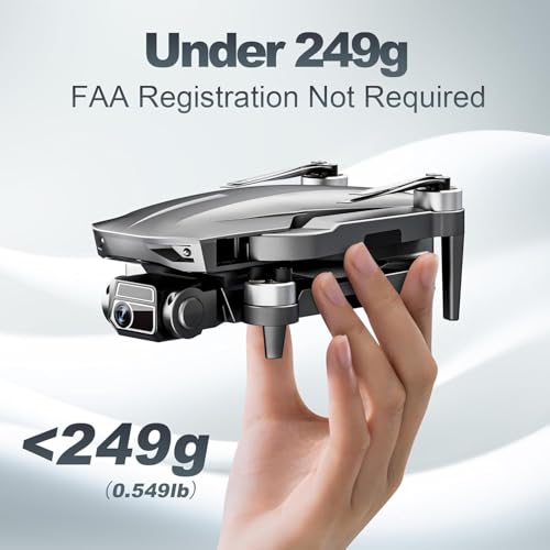 Drone with Camera for Adults Beginner 4K,52-Min Max Flight Time,10000 Feet Control Range,249g Foldable FPV RC Quadcopter,Smart Return Home