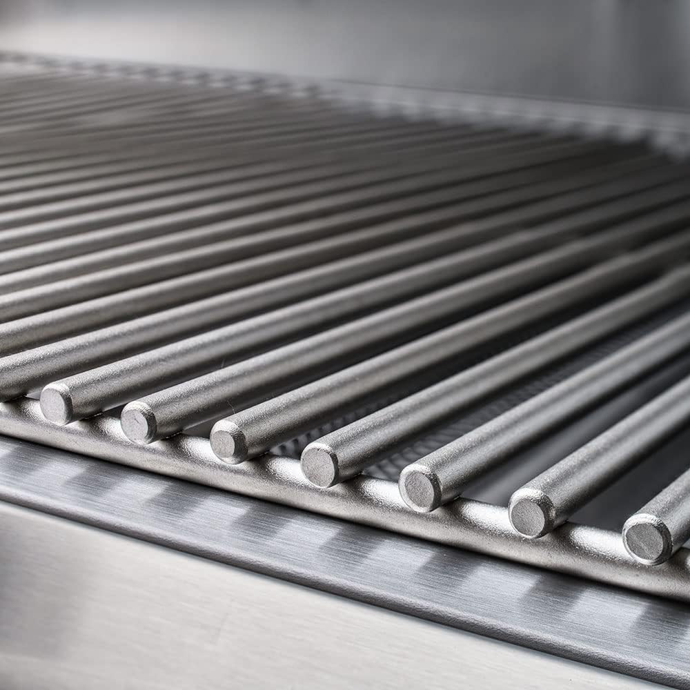 Blaze Prelude LBM 32-Inch 4-Burner Built-in Natural Gas Stainless Steel Grill with Flame-Stabilizing Grids, Heat Zone Separators, Drip Tray and Hood
