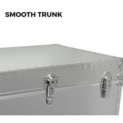 DormCo Underbed Steel Trunk - USA Made - Smooth