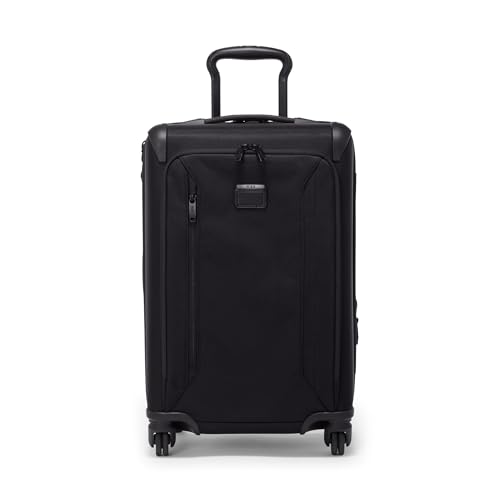 TUMI - Aerotour 4 Wheel Expandable Luggage - Men's and Women's Business and Leisure Travel Suitcase - 21.75" International Expandable Carry-On, Black