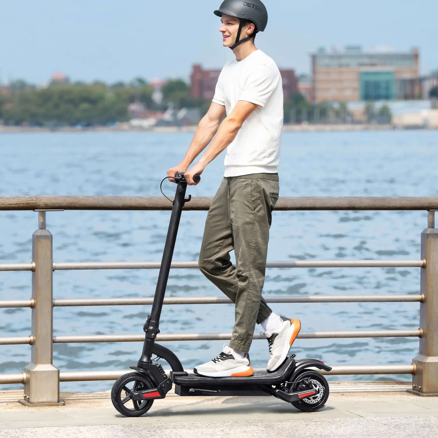 Jetson Canyon Electric Scooter, Black - Radiant Selections