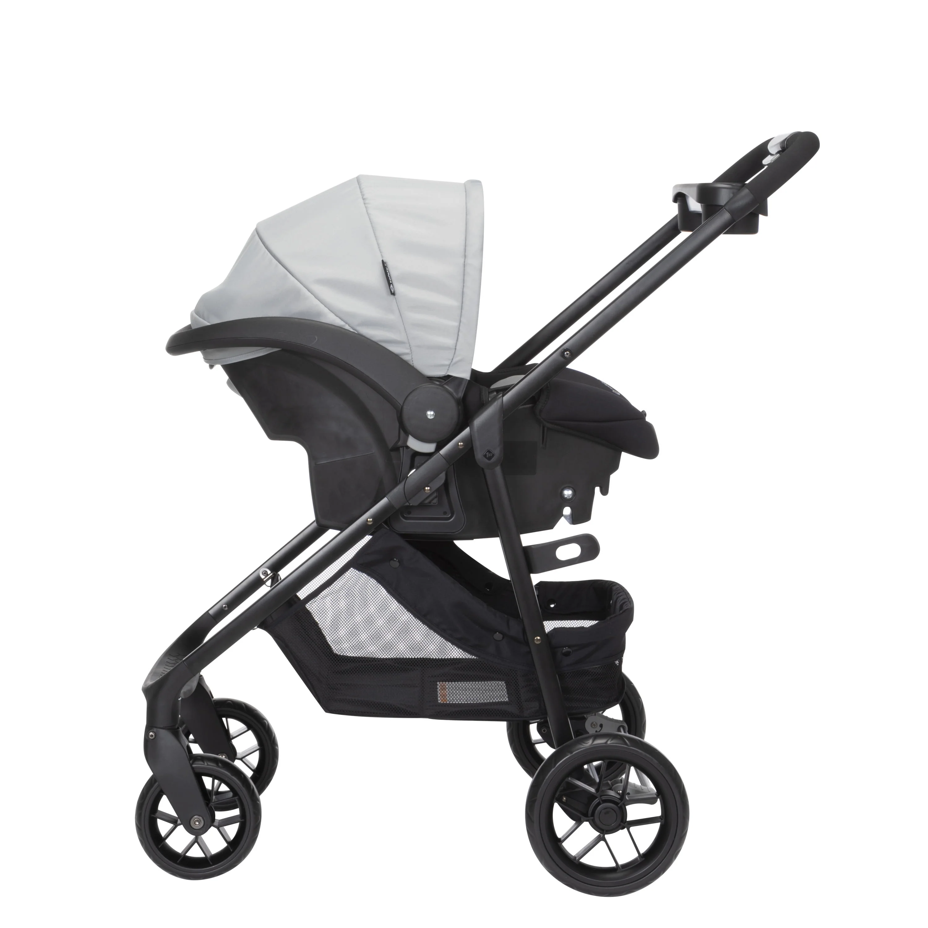 Safety 1st Grow and Go Sprint Modular Travel System Stroller with Rear-Facing Infant Car Seat, Whisper Grey