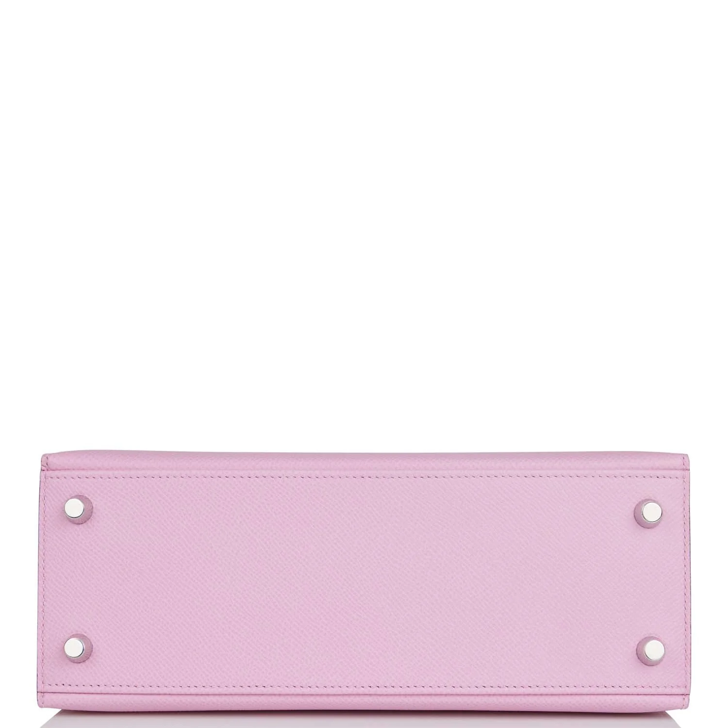 Hermes Kelly Sellier 25 Mauve Sylvestre Epsom Palladium Hardware