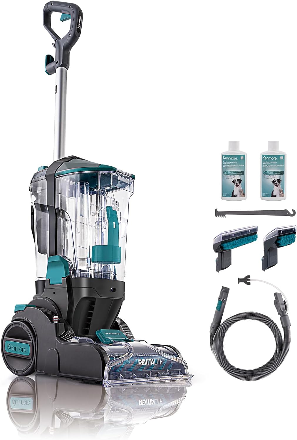 Kenmore KW4070 RevitaLite Pet Portable Carpet Cleaner with High Cleaning Power, 3.2L Clean Tank & 1.4L Dirty Tank
