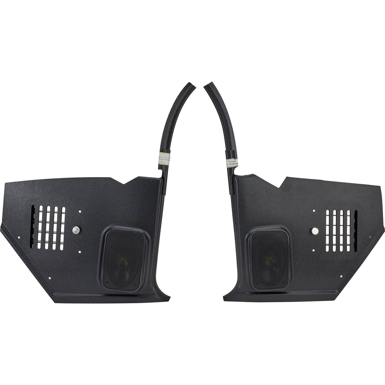 Custom Autosound KCAM-67/8 Speaker Kick Panels, 1967-68 Camaro, Pair