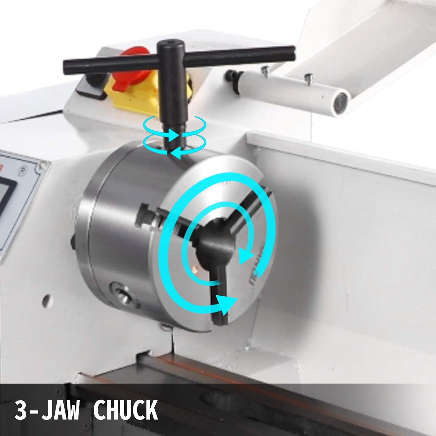VEVOR Mini Metal Lathe 8.7"x16", Mini Lathe Machine 2250 PRM Variable Speed Change,Precision Mini Lathe 1100W Metal Working Lathe, Small Metal Lathe