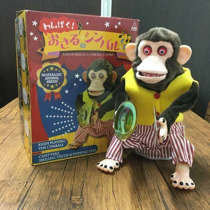 Toy Story Yamani Musical Jolly Chimp Monkey Naughtiness Cymbals Japan Rare