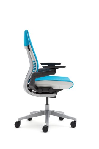 Steelcase Gesture Office Chair - Ergonomic Work Chair with Wheels for Carpet - Comfortable - Intuitive-to-Adjust for Desk - 360-Degree Arms