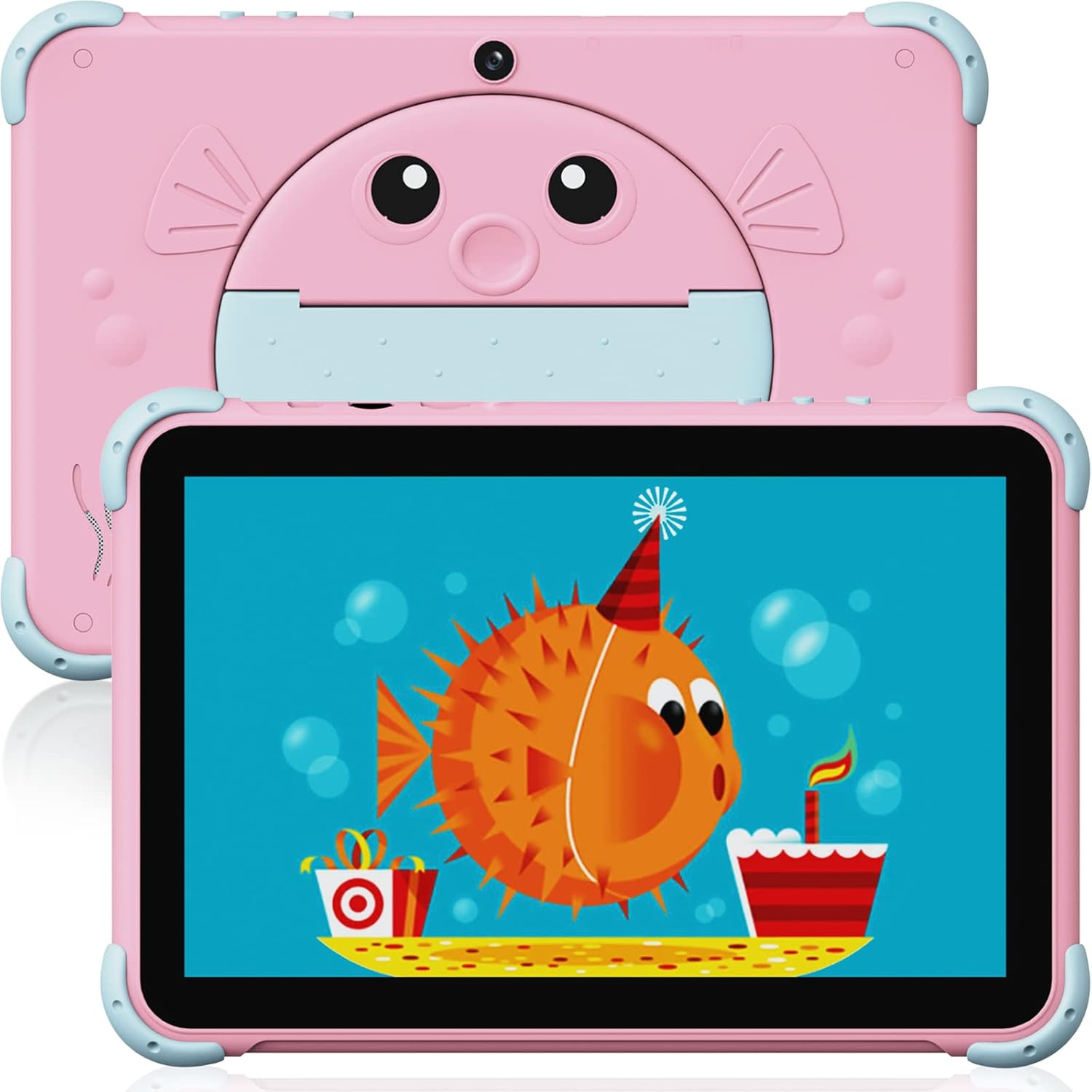 Kids Tablet 10 inch Tablet for Kids WiFi Kids Tablets for Toddlers Android 11.0 2GB 32GB ROM 1280x800 HD IPS Touchscreen, Dual Camera, 5000mAh