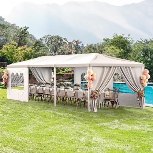 Outdoor Party Tent 10x30 Black Tents for Parties