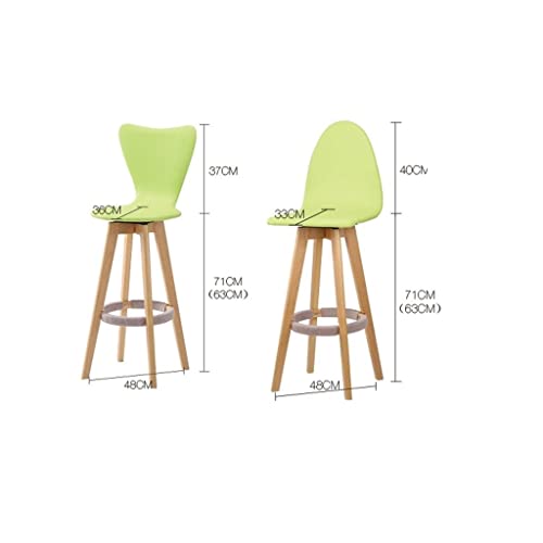 Tall Bar Stools Modern Home Living Room Dining Room Bar Chair Casual Coffee Shop Bar Stool Simple High Stool Fashion Office Chair Barstools (Color :