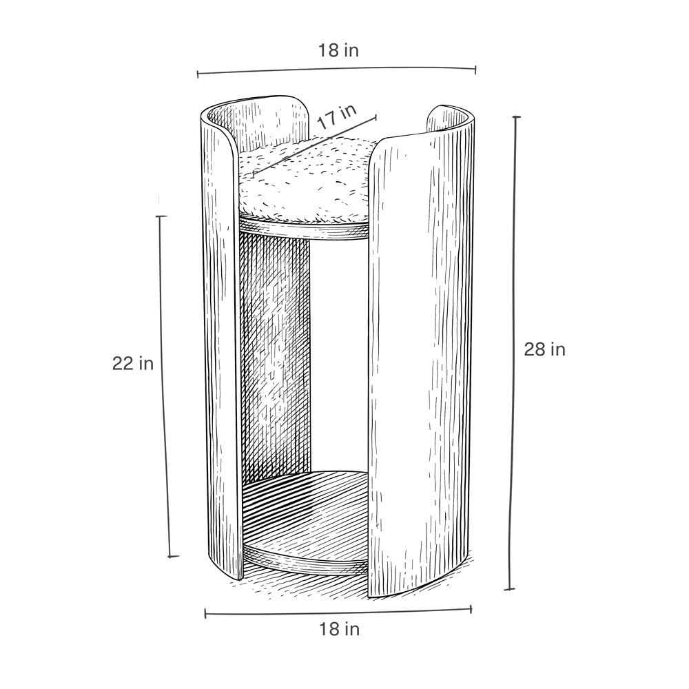 Mau Pets Castillo Modern Cat Tower - Pet Supplies online store