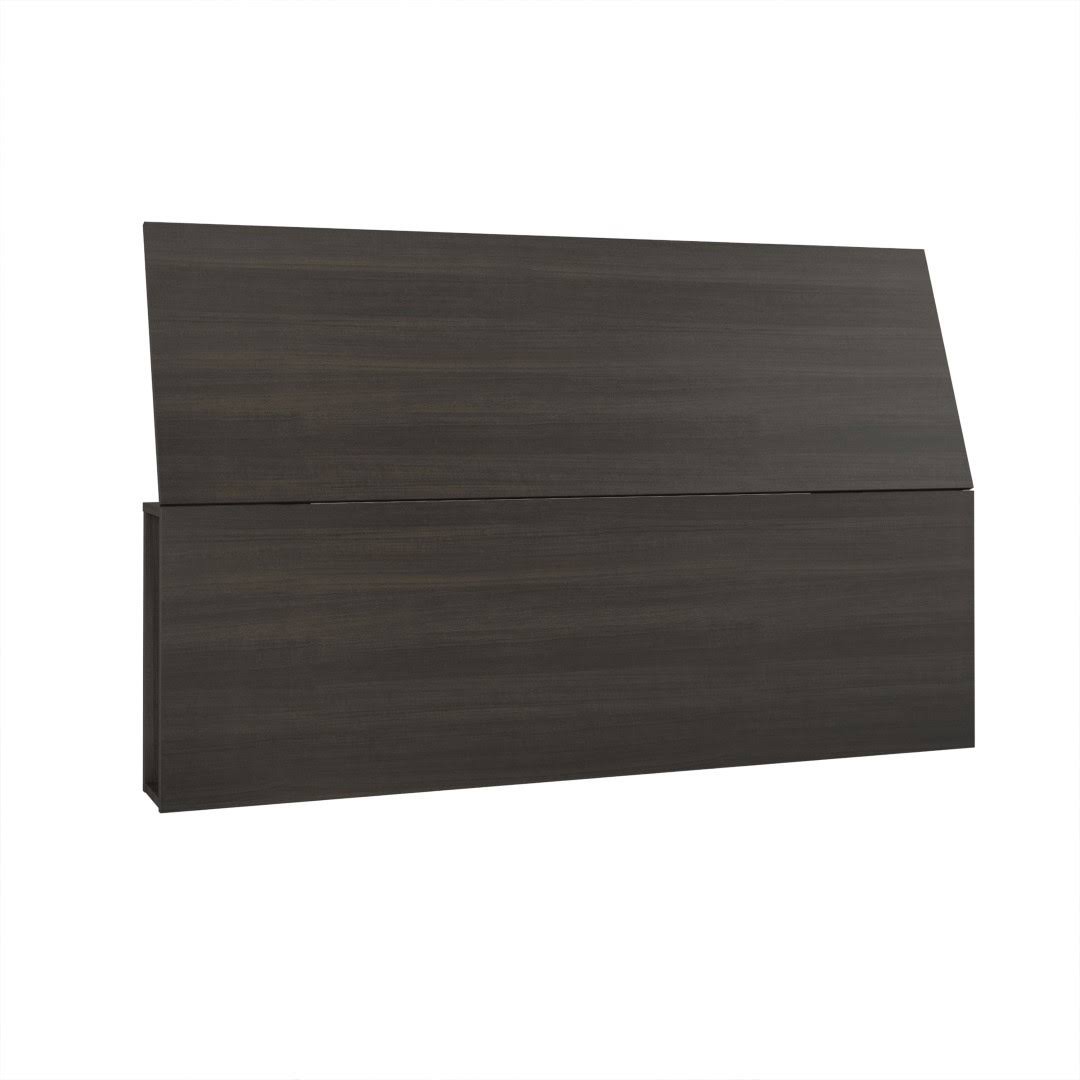 Nexera Jet Set 4 Piece Queen Size Bedroom Set, Ebony