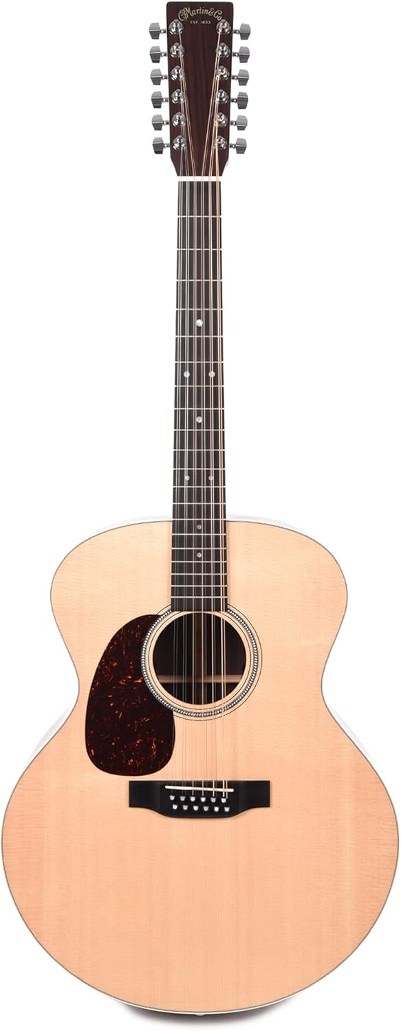 Martin Grand J-16E 12-String Sitka/Rosewood Natural LEFTY