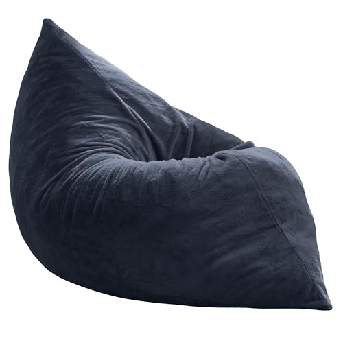 Hobestluk 3 in 1 Bean Bag Chair Giant Bean Bag Chairs Convertible Bean Bag Floor Cushion with Machine Washable Cover