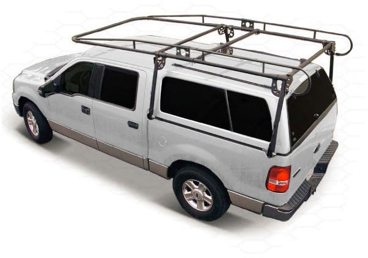 TrailFX FCLR002B 1000 lbs. Capacity Adjustable Steel Ladder Rack