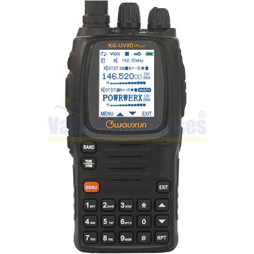 Wouxun KG-UV9D Plus U.S. Version 7-Band 999 Channel Dual-Band Handheld Amateur Radio