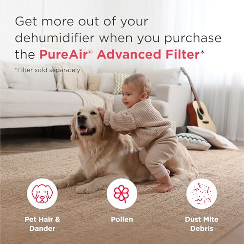 Frigidaire 50-Pint Portable Dehumidifier with Wi-Fi and Energy Star Certification for Medium/Large Rooms & Basements, Custom Humidity Control