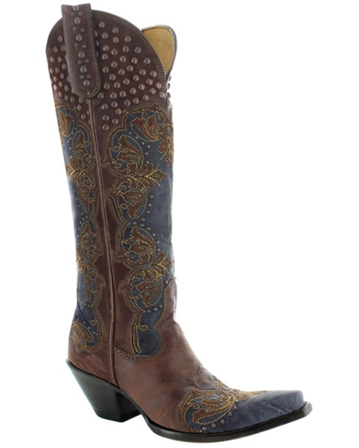 Old Gringo Women's Tessa Tall Western Boot Snip Toe Red 7 1/2 M US