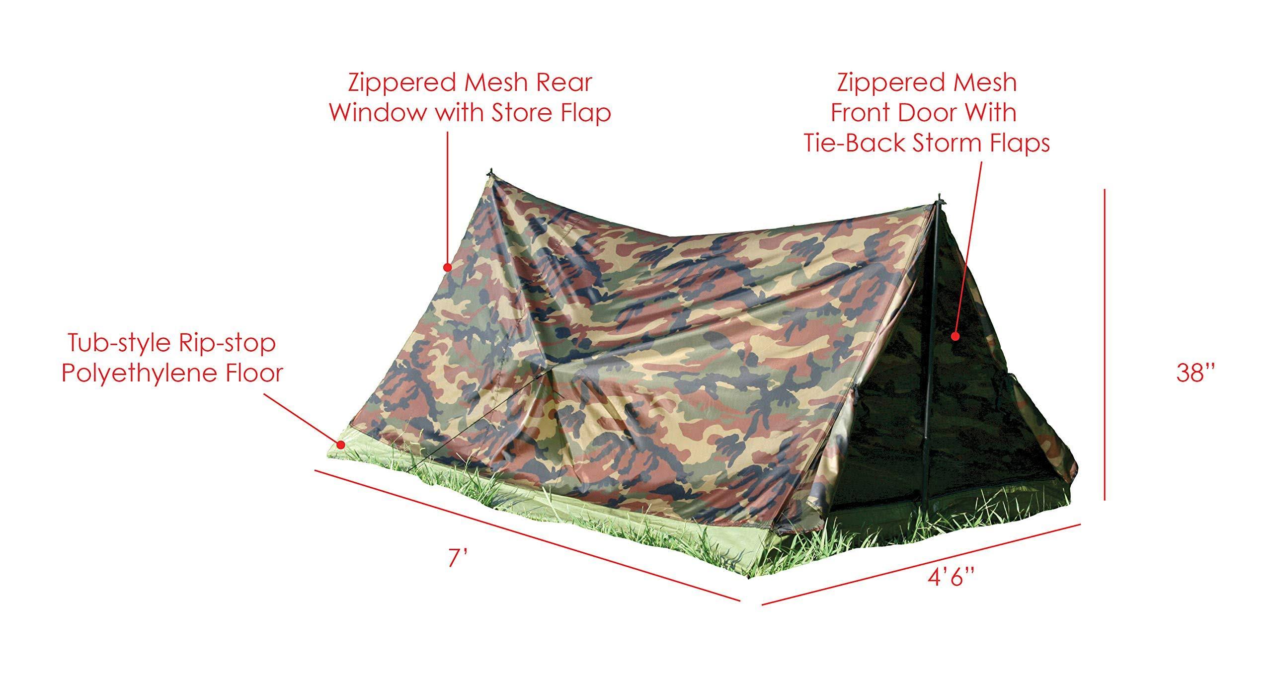 Texsport 2 Person Camouflage Trail Tent