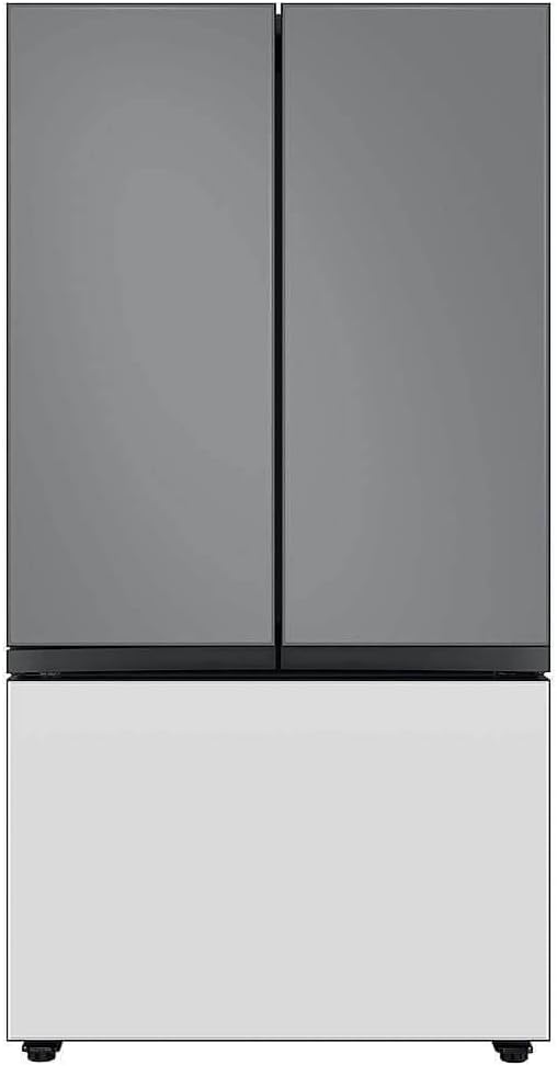 Samsung RAF18DU331 Bespoke 3-Door French Door Refrigerator Panel - Top Panel - Gray Glass