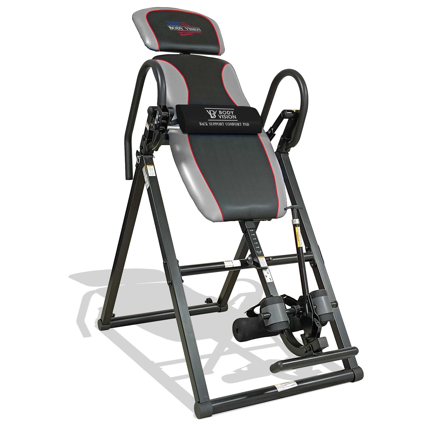 Body Vision Deluxe Heavy Duty Therapeutic Inversion Table - Sports Supplies Online Store