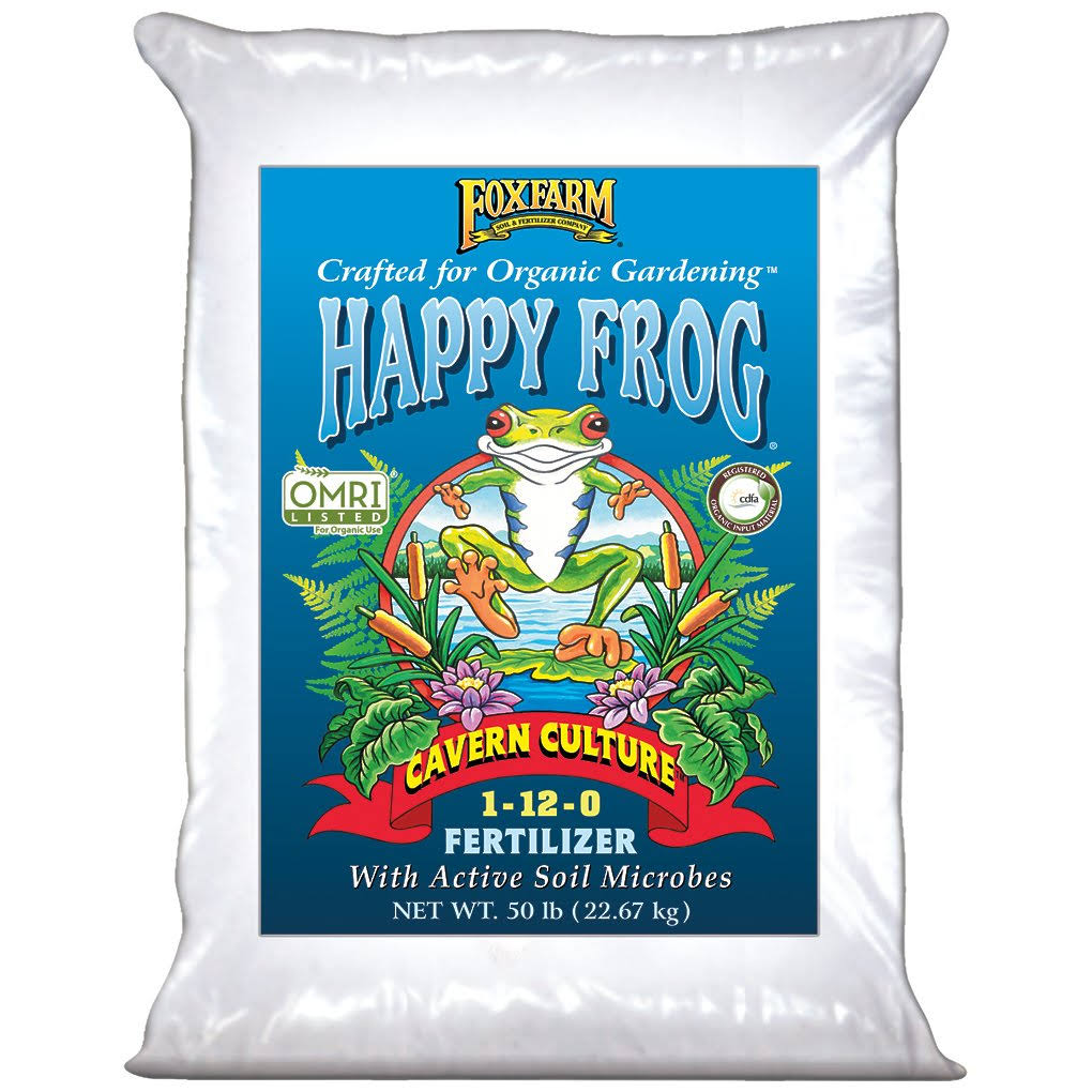 FoxFarm Happy Frog Cavern Culture Fertilizer 50 lb Bag