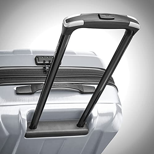 Samsonite Centric 2 Hardside Expandable Luggage with Spinner Wheels, Black, Carry-On 20-Inch