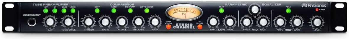 PreSonus Studio Channel 1-Channel Channel Strip with Gigasonic Exclusive Extended Warranty