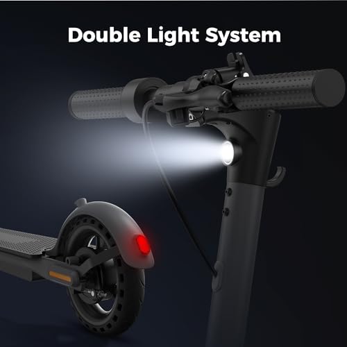 Jasion JS2/PRO Electric Scooter, 25 Miles Range, 22MPH Max Speed, 850W Peak Adult Escooter, 8.5"/10" Solid Tires Fast Folding E-Scooter