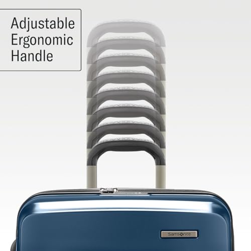 Samsonite Carry-On Pro Front Pocket Hardside Expandable 21-Inch Octiv Luggage: Durable & Impact Resistant, 360° Aero Trac Spinner Wheels