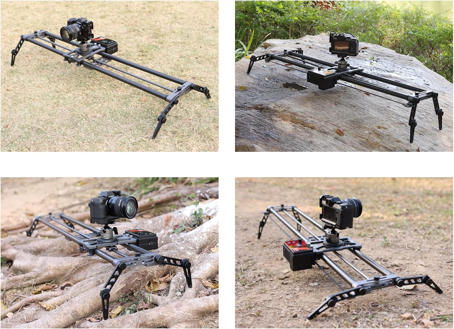 YC Onion Motorized Camera Slider 100cm/39'' with APP Control Carbon Fiber