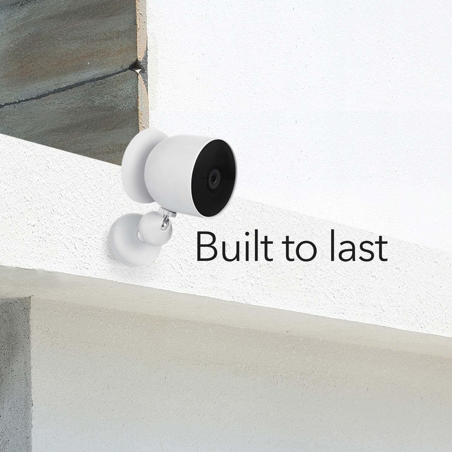 Wasserstein Premium Wall Mount Compatible with Google Nest Cam (Battery) - Designed for Google Nest
