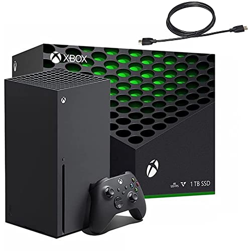 Microsoft Xbox Series X 1TB Gaming Console Console + 1 Wireless Controller - Backward Compatible with Thousands of Games, Fine-Tuned Performance