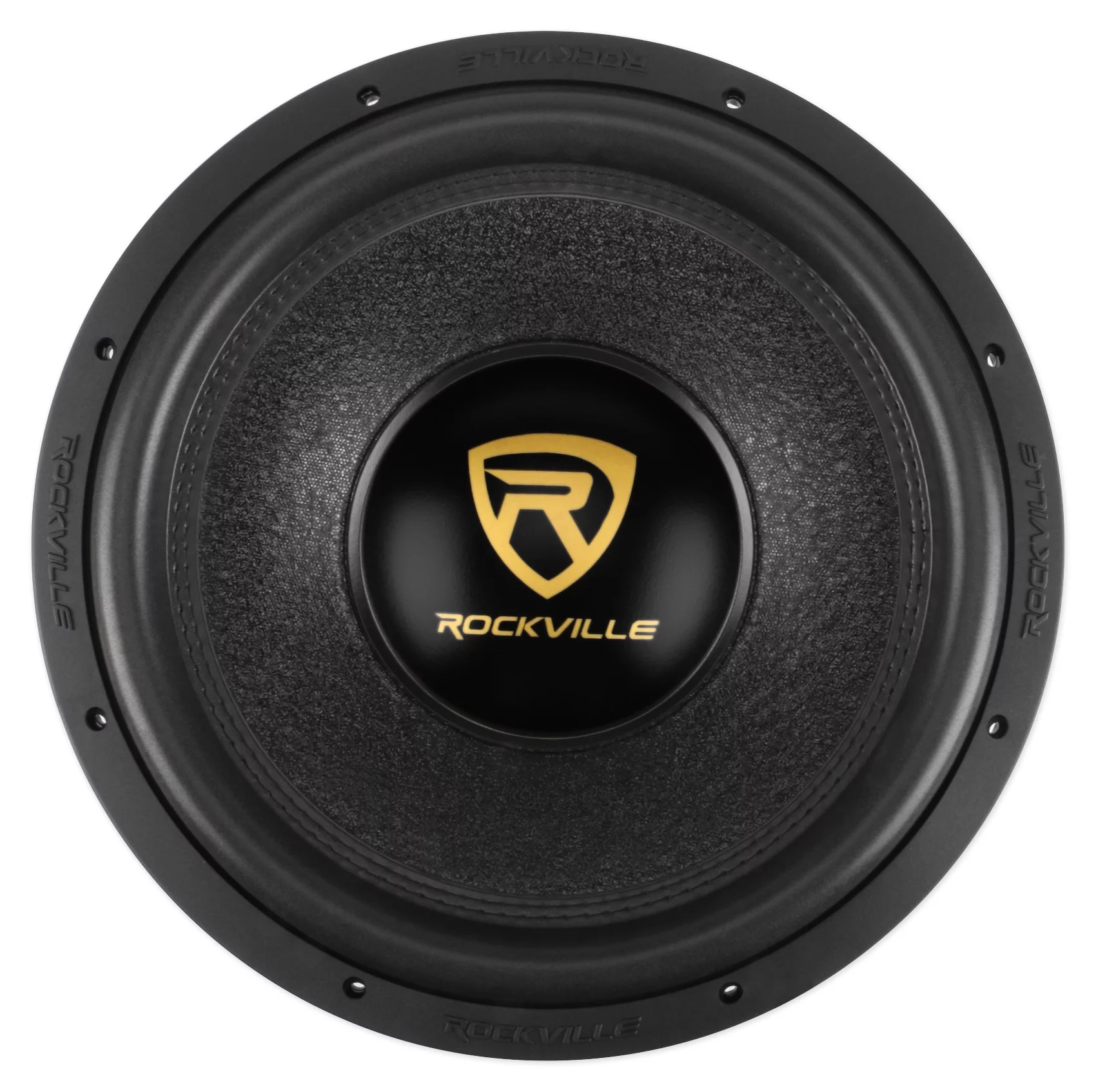 (2) Rockville W15K9D4 15" 10,000w Car Audio Subwoofers+Sealed Sub Box Enclosure