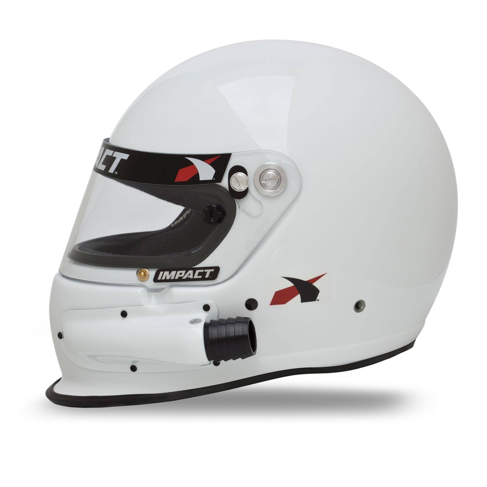 Impact Racing 17015410 Helmet Super Charger Medium Black SA2015
