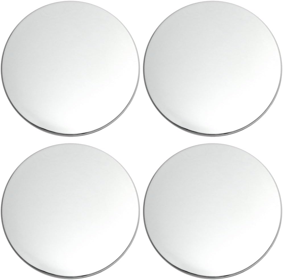 OxGord Center Caps Compatible with 96-05 Cadillac DeVille, 01-02 DHS, 00-08 DTS, 95-02 El Dorado, 95-02 Seville (Pack of 4) Wheel Covers