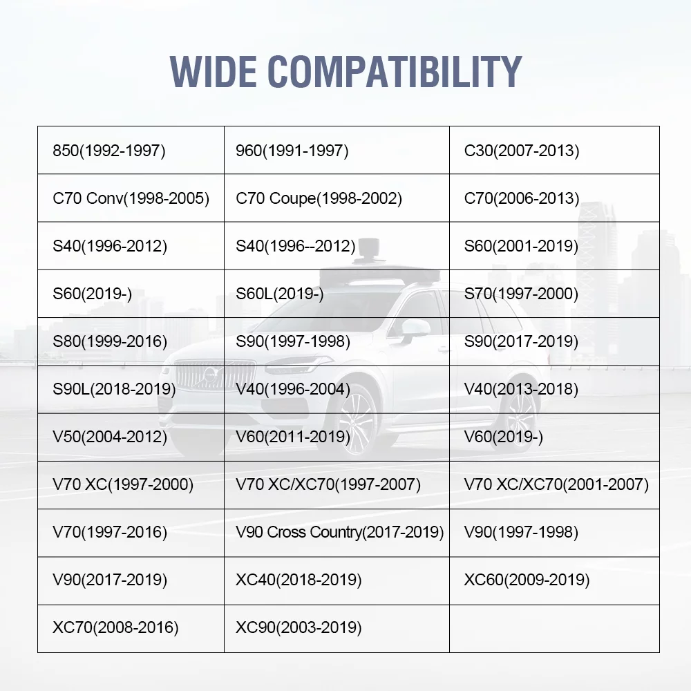 ANCEL VOD700 OBD2 Scanner for Volvo Vehicles Scan Full Systems Oil BMS EPB Reset ABS Bleeding Maintenance Service Car Code Reader Volvo Automotive